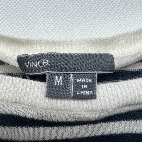 Vince Wool Cashmere Blend Women's Lightweight Boxy Sweater Size Medium - Picture 2 of 8